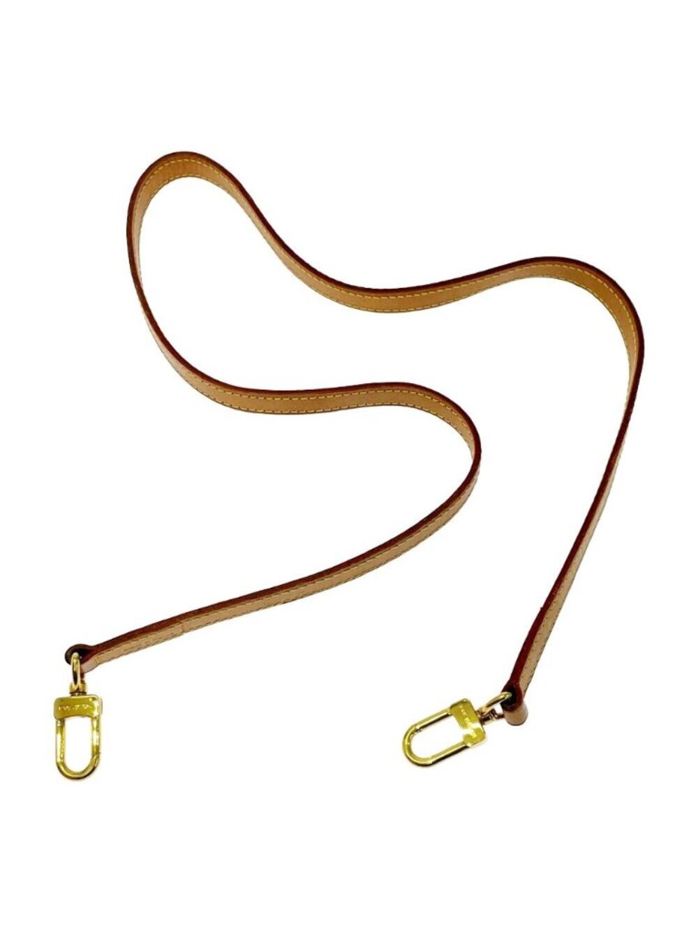 Louis Vuitton Shoulder Strap Brown for Vachetta Leather Bag